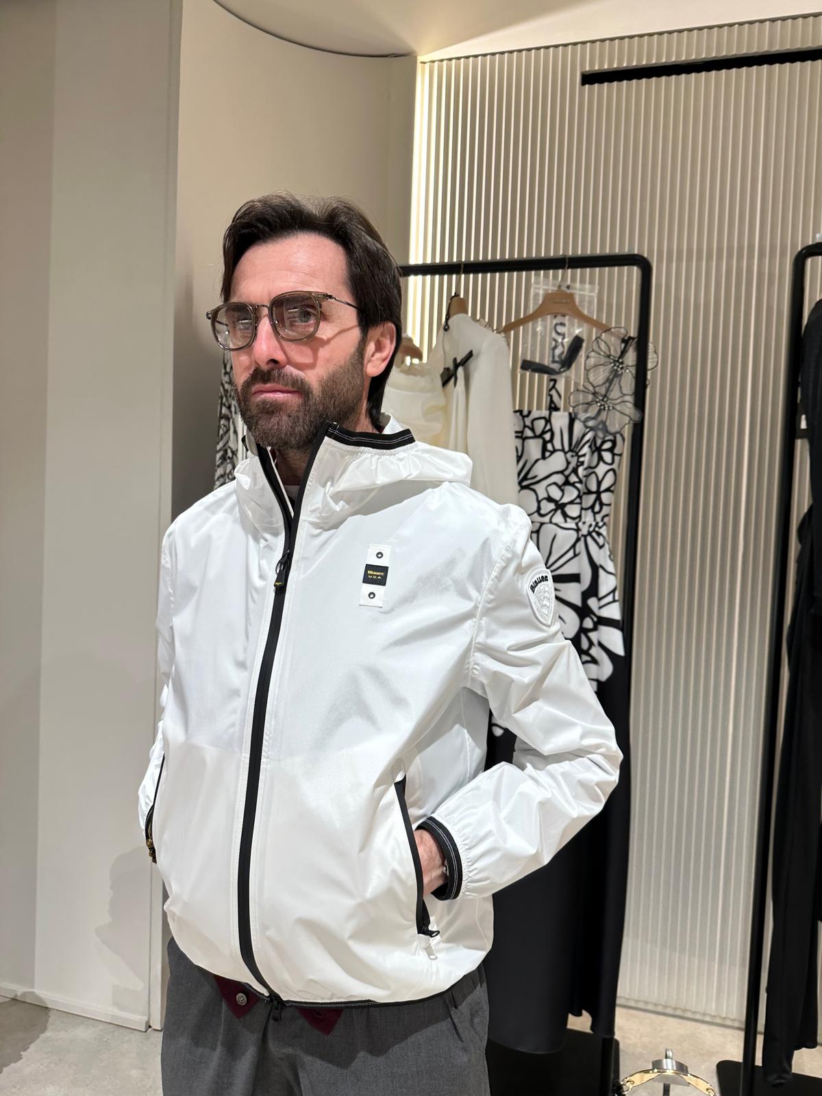 BLAUER Giacca a vento FARRIN nera da uomo - S